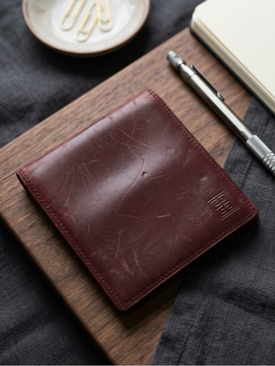 Givenchy Other - Men's Givenchy Leather  Bifold Wallet - Burgundy 💯 authentic